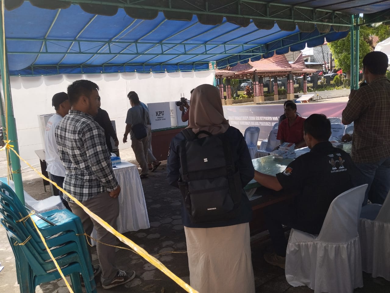 SOSIALISASI: KPU Dairi sosialisasikan aplikasi Sirekap yang digunakan di Pilkada serentak, 27 November 2024 mendatang. (istimewa/Sumut&nbsp;Pos)