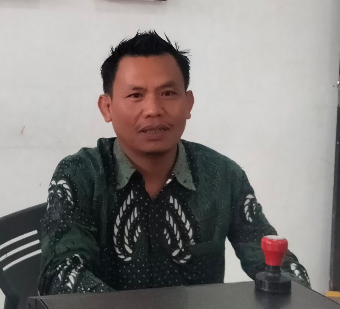 Koordinator Divisi Teknis Penyelenggara Pemilu KPU Dairi, Asih Firmansyah Solin.RUDY SITANGGANG/SUMUT&nbsp;POS.