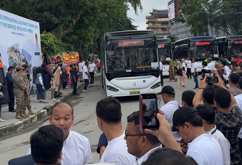 BUS LISTRIK: PT Big Bird Pusaka (Bigbird), bagian dari Bluebird Group, dipercaya sebagai operator layanan bus listrik modern yang diharapkan memberikan kemudahan, kenyamanan.