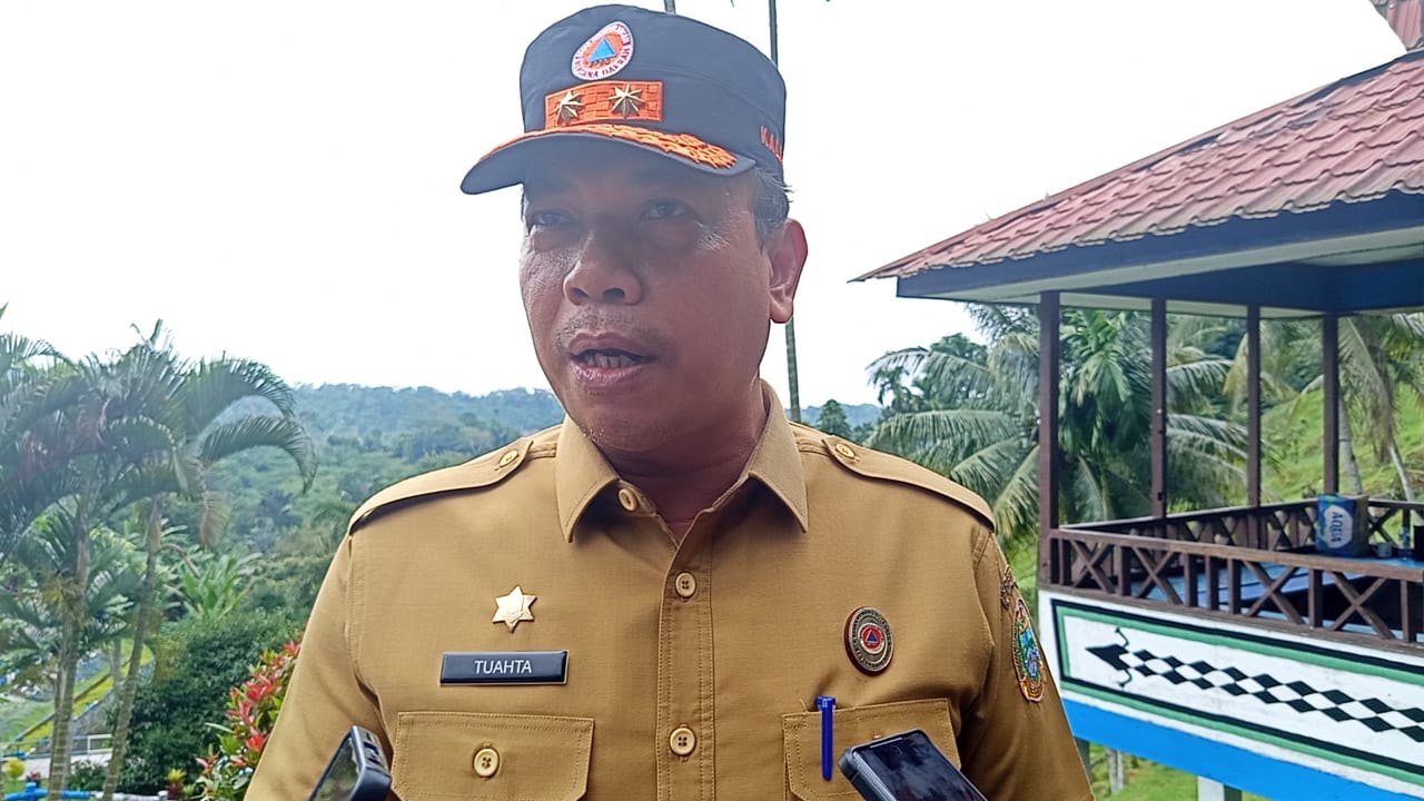 Kepala BPBD Sumut, Tuahta.