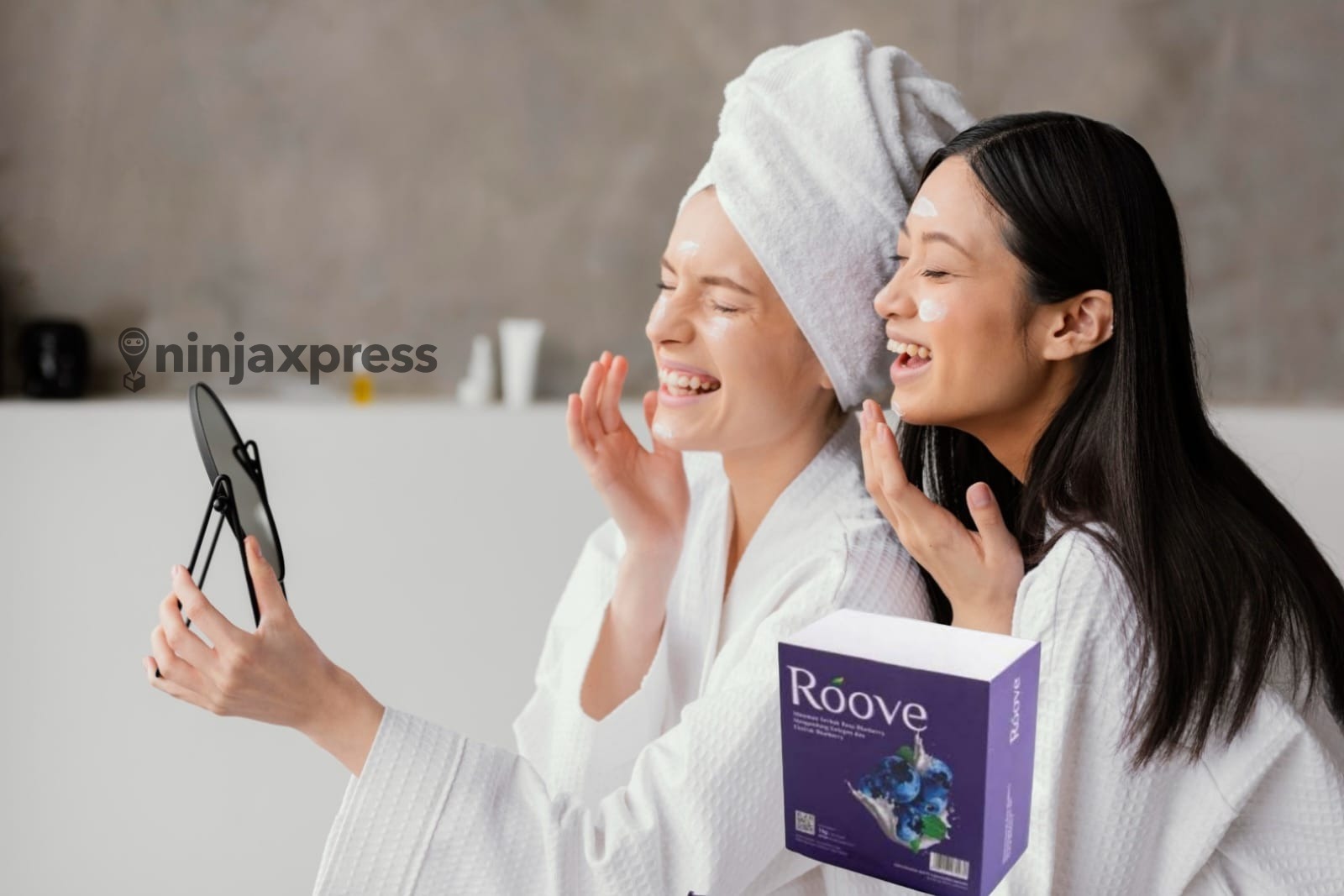 TIPS: Roove Collagen bersama Ninja Xpres memberikan tips untuk meningkatkan produksi kolagen. ISTIMEWA