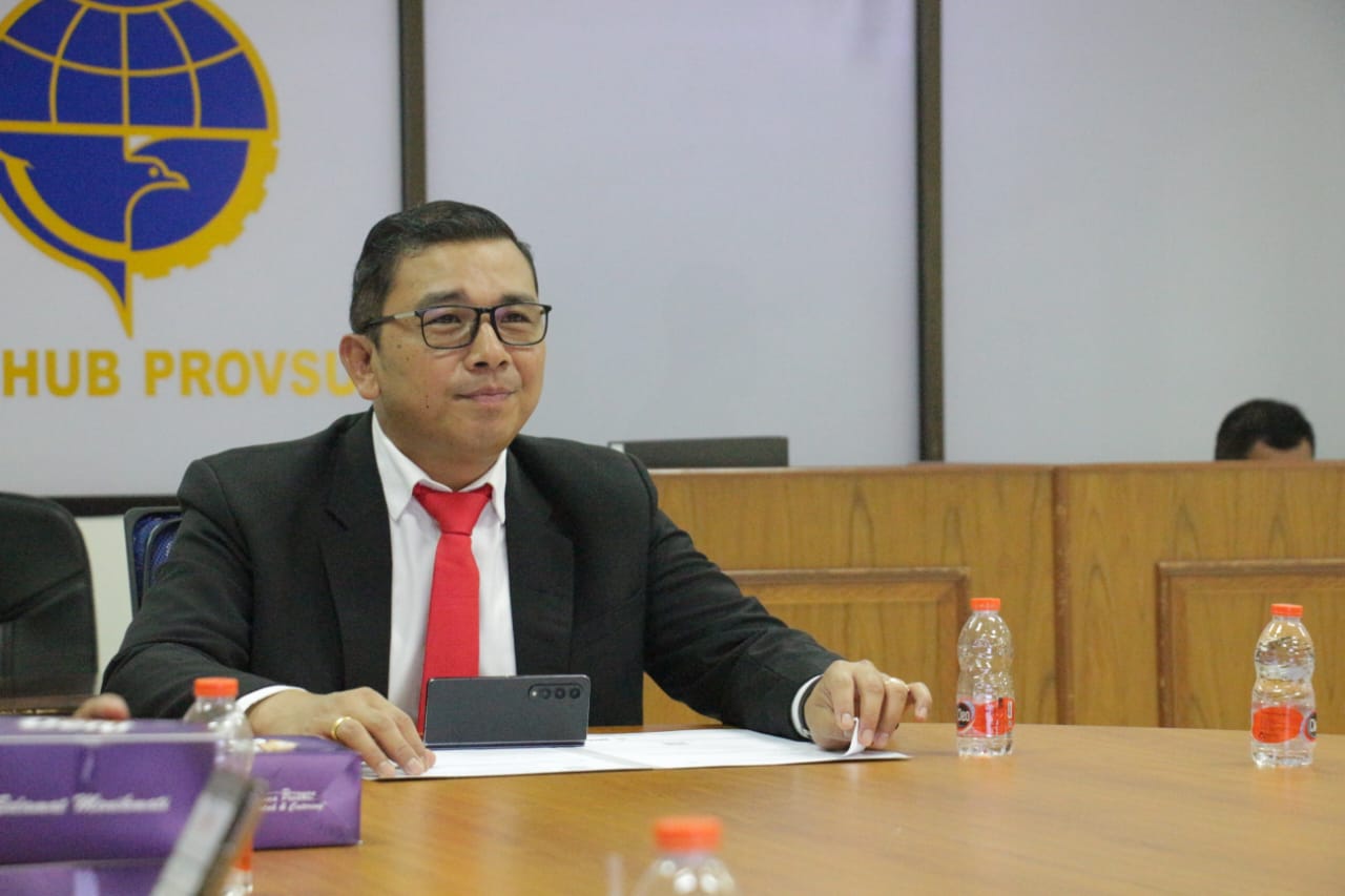 Kepala Dinas Perhubungan Sumut, Agustinus Panjaitan.
