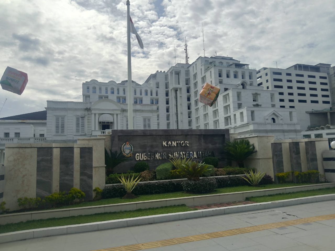 Kantor Gubernur Sumatera Utara.