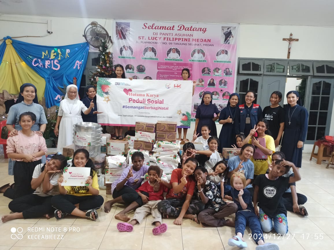 Panti Asuhan St. Lucy, di Jalan Flamboyan V, No. 6, Kecamatan Tanjung Selamat.