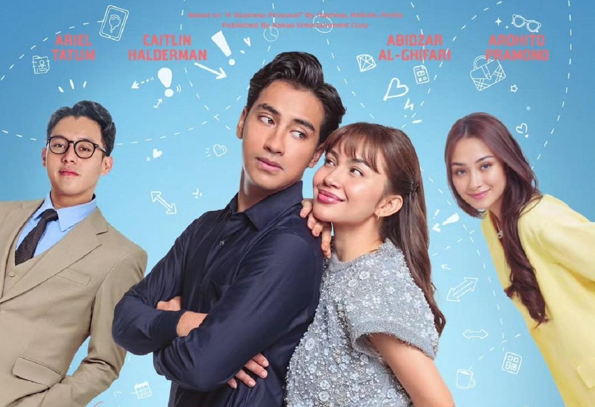 Film a business proposal akan tayang pada 6 Februari dengan mengadaptasi versi&nbsp;drama&nbsp;koreanya.