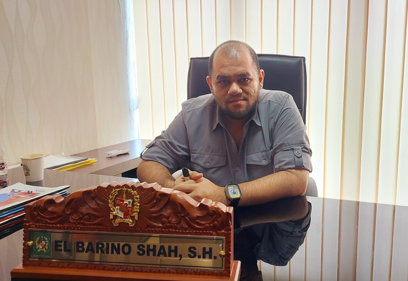 Anggota Komisi IV DPRD Medan, El Barino Shah.