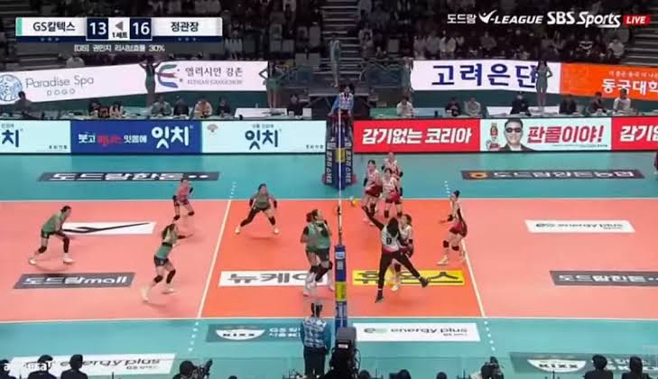 Red Saprk menang lawan GS Caltex di Ronde keempat Liga Voli Korea&nbsp;2024-&nbsp;2025.