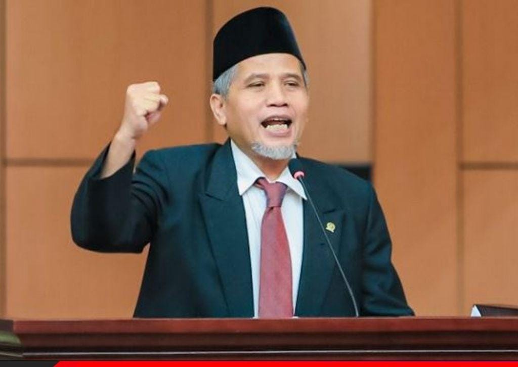Anggota DPD RI asal Sumatera Utara, KH Muhammad Nuh.