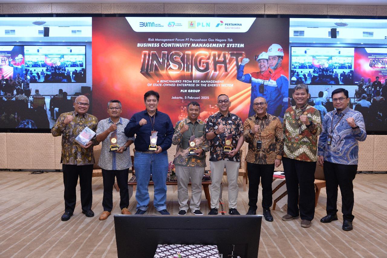 BERSAMA: Karyawan PGN saat mengikuti kegiatan BCMS di Jakarta, Rabu (5/2/2025). (Dokumen PGN)