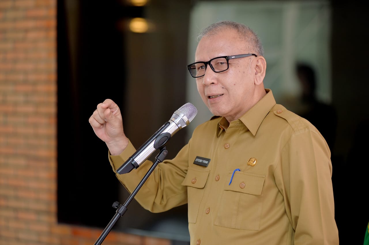 Penjabat (Pj) Sekdaprovsu, Effendi&nbsp;Pohan.