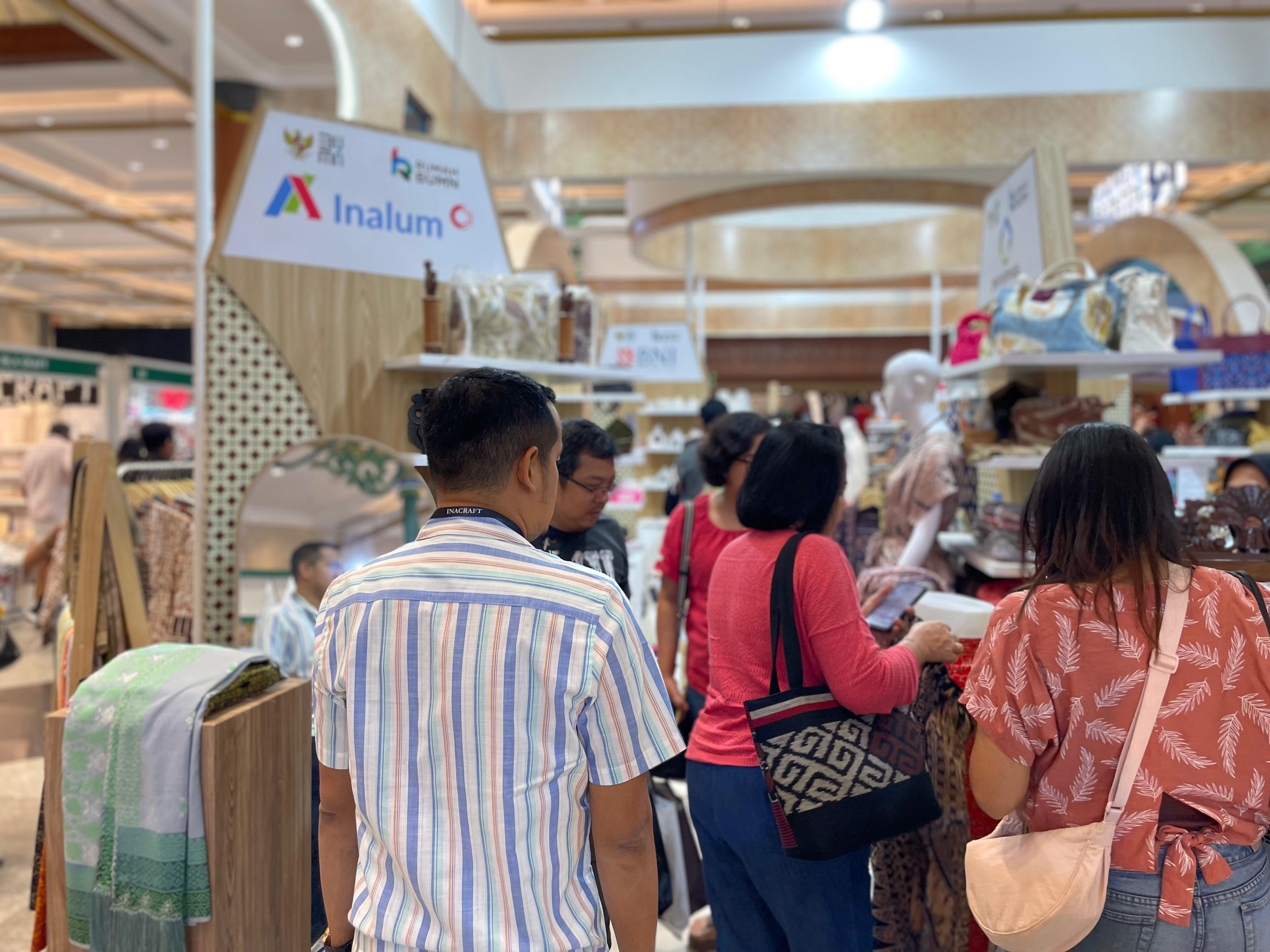 Pameran INACRAFT 2025 yank menjadi ajang bagi pelaku ekonomi kreatif.