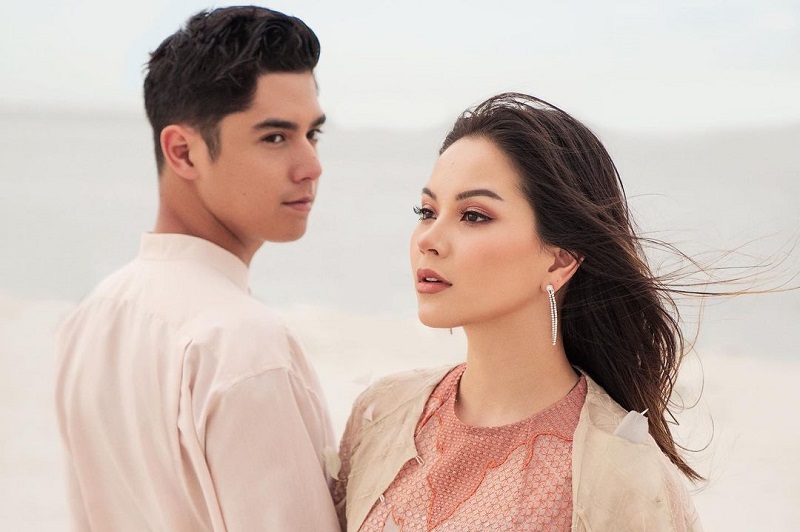 Al Ghazali dari Alyssa Daguise saat foto prewed. (Dok: instagram)