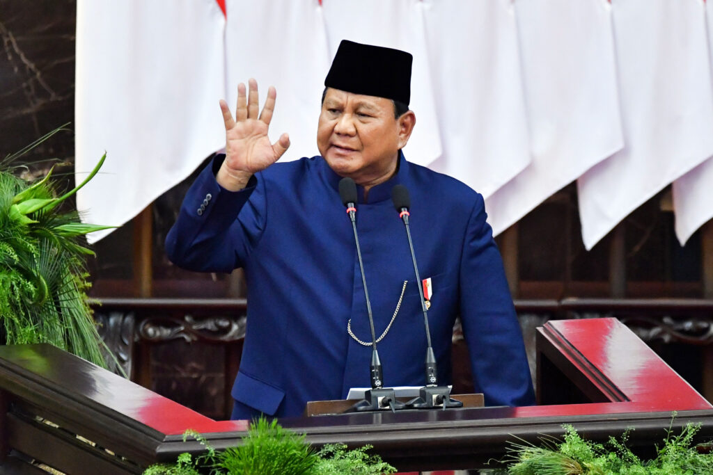 Presiden Prabowo Subianto. (Dok: Humas Setkab).