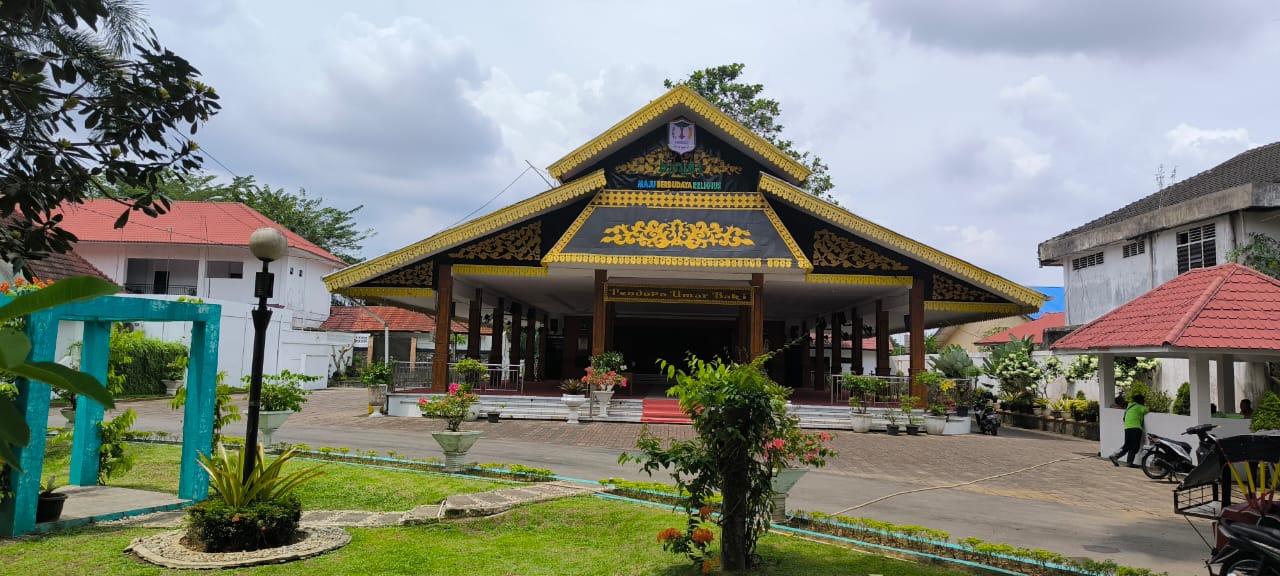 Pendopo Umar Baki, lokasi penyambutan kepala daerah terpilih&nbsp;di&nbsp;Binjai.(Teddy Akbari/Sumut Pos)