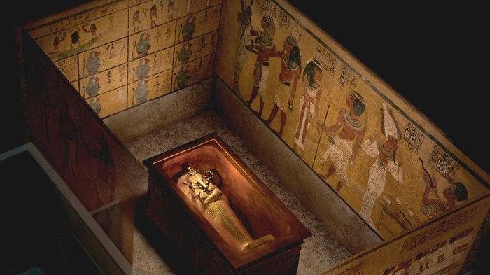 Ilustrasi makam firaun.