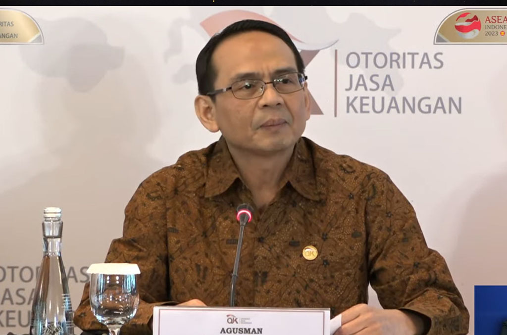 Kepala Eksekutif Pengawas Lembaga Pembiayaan, Perusahaan Modal Ventura, Lembaga Keuangan Mikro, dan Lembaga Keuangan Lainnya (PVML) OJK, Agusman. (Dok: OJK).