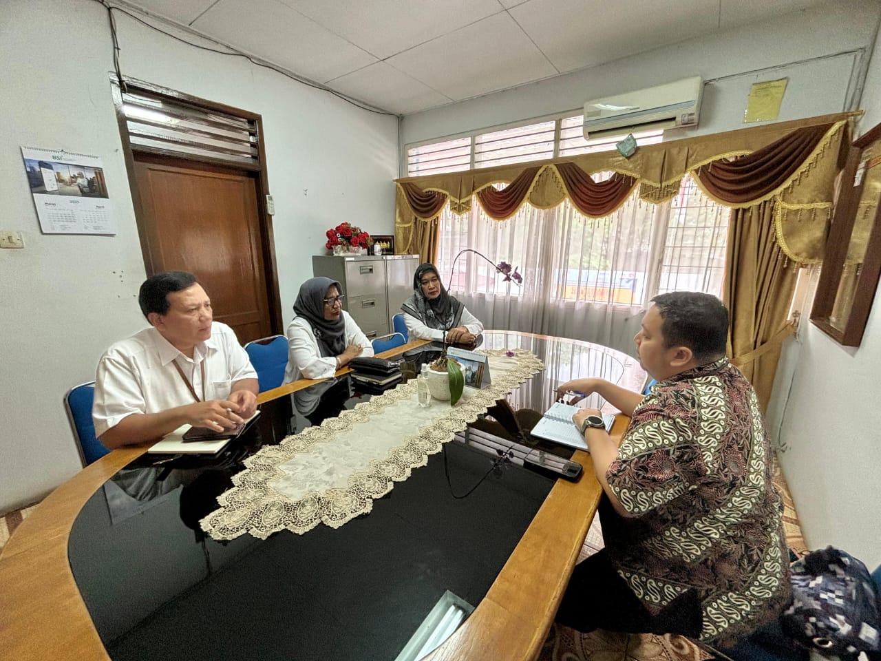 AUDIENSI: PT Pelabuhan Indonesia (Persero) Regional 1 melaksanakan audiensi bersama Badan Kependudukan dan Keluarga Berencana Nasional (BKKBN) Provinsi Sumatera Utara, di Kantor BKKBN Sumatera Utara,