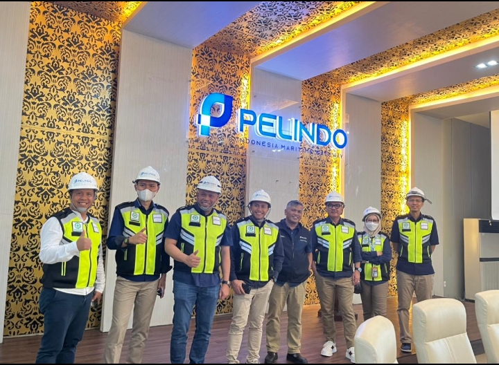KUNKER:  PT Pelindo Regional 1 Belawan menerima kunjungan kerja Dewan Komisaris dan Komite Audit. ISTIMEWA/SUMUT POS