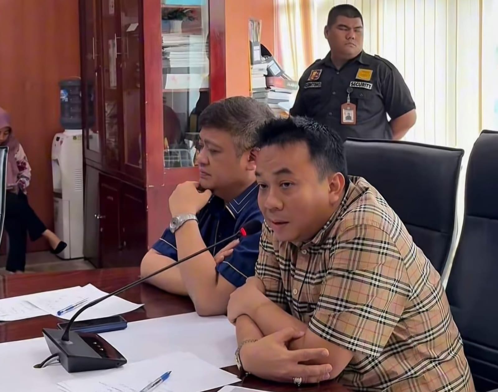 Wakil Ketua DPRD Medan H Zulkarnan SKM. FOTO: MARKUS PASARIBU/SUMUT POS