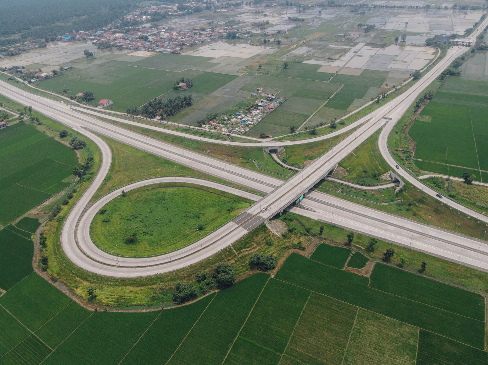 Rual tol Medan-Kualanamu-Tebingtinggin. (dok Jasamarga).