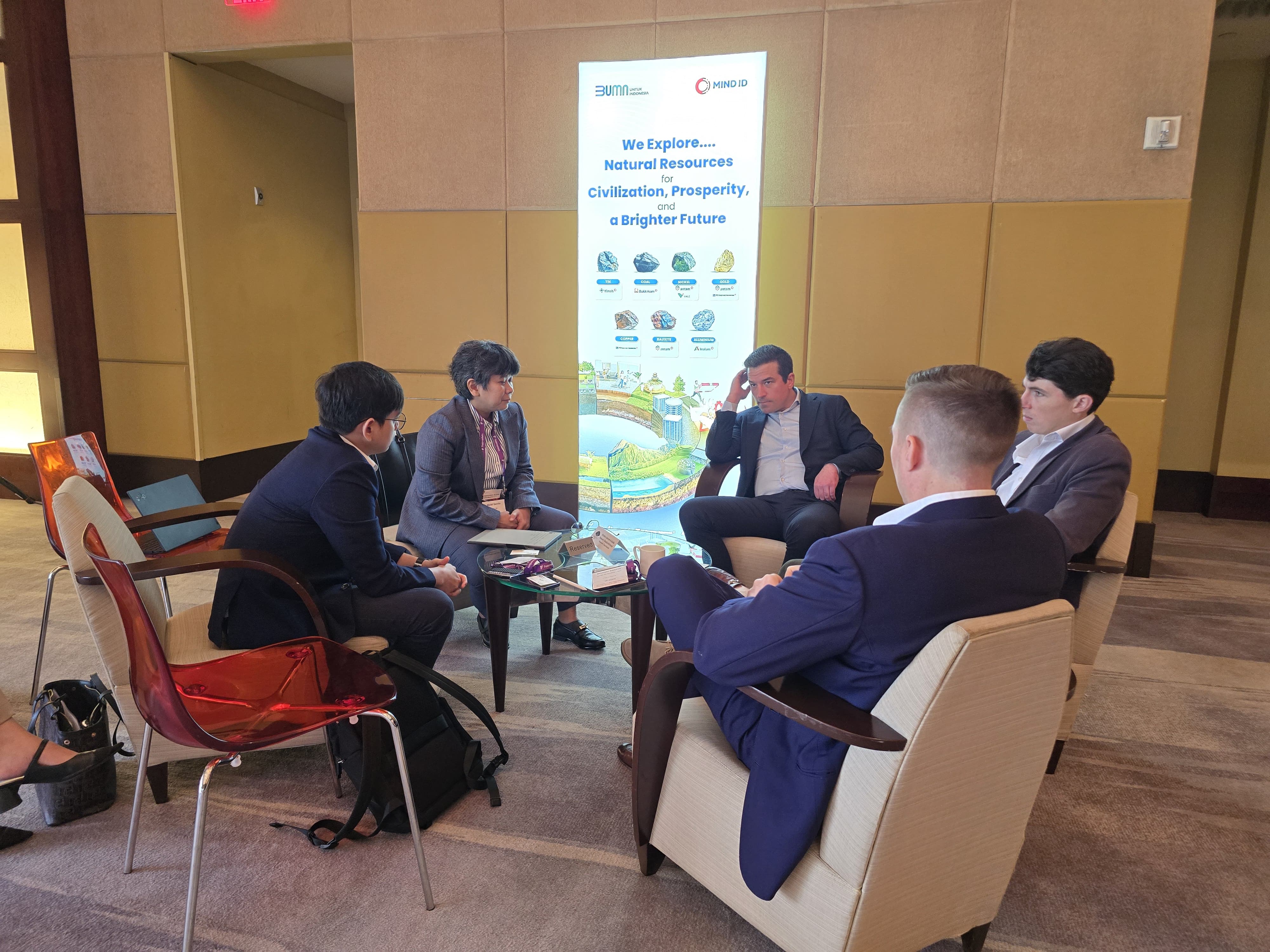 Fastmarkets Bauxite & Alumina Conference 2025 yang berlangsung di Miami.