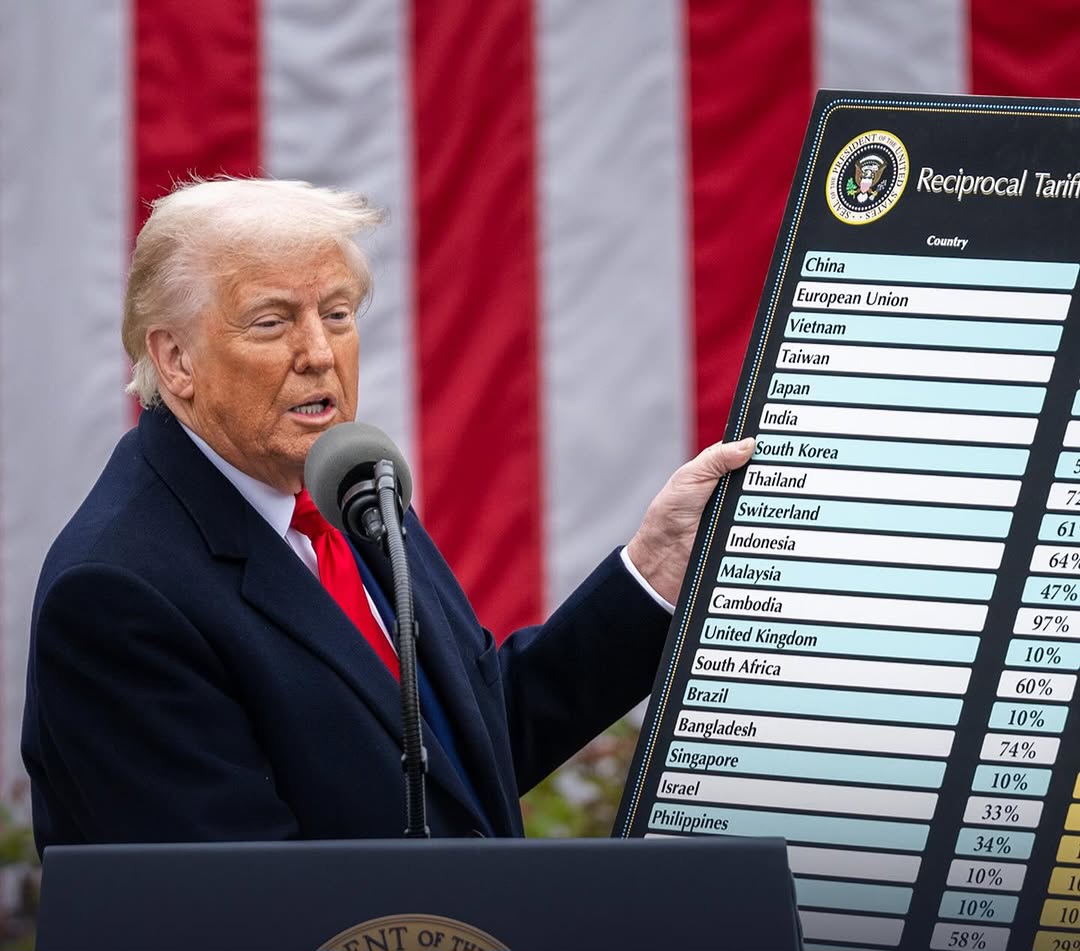 Presiden AS, Donald trum menaikkan taarif pajak kepada seluruh dunia.