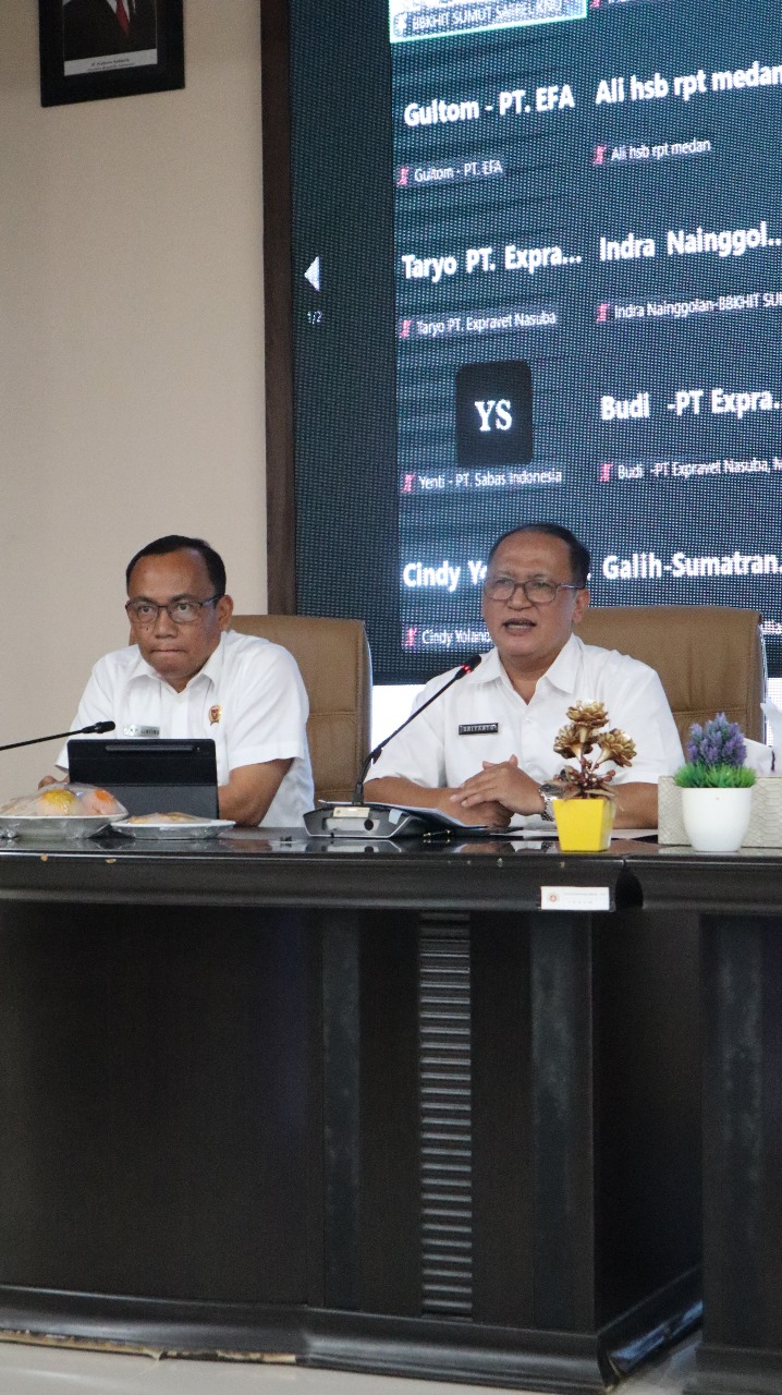 Balai Karantina Sumut melakukan sosialisasi Peraturan Badan Karantina Indonesia Nomor 15 Tahun 2024 tentang Instalasi Karantina dan Tempat Lain Beserta Kelengkapannya kepada pengguna di Kualanamu.