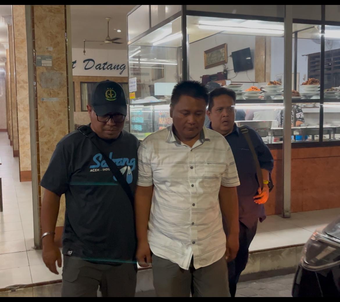 DIAMANKAN: GM PT SIPP, Agus Nugroho buronan Kejari Bengkalis yang diamankan Kejati Sumut. (Ist)