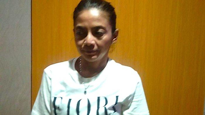 Artis Sekar Arum saat ditangkap. (Dok: istimewa)