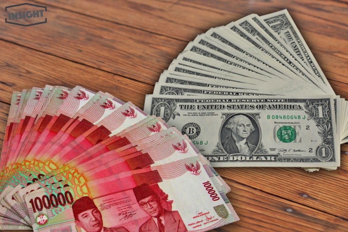 Rupiah dan Dollar. (Dok: istimewa)