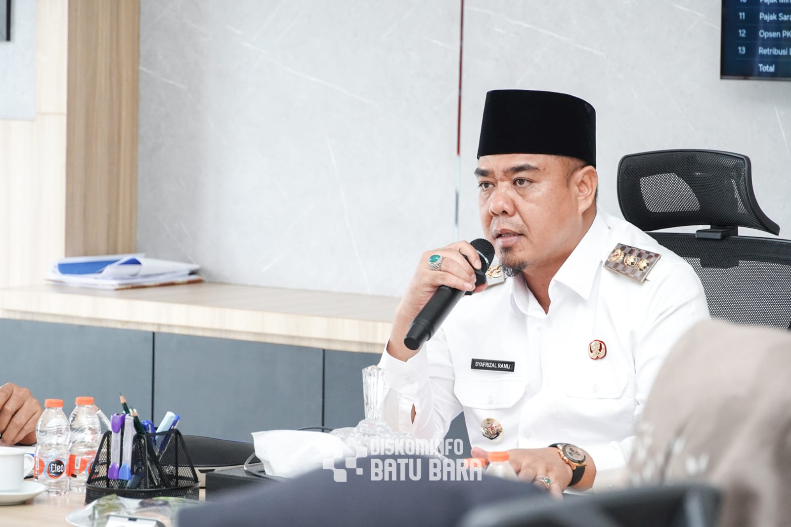 Wakil Bupati Batubara, Syafrizal  SE, MAP . Dok/Liberti H Haloho.