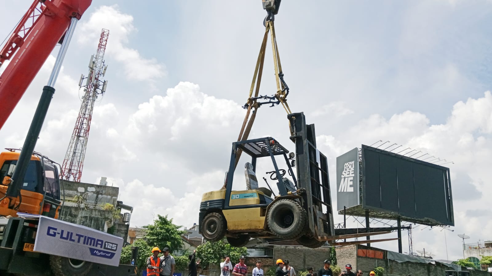 Spektakuler, Rangka Yamaha G-Ultima Sanggup Angkat Beban 5 Ton - Sumut Pos
