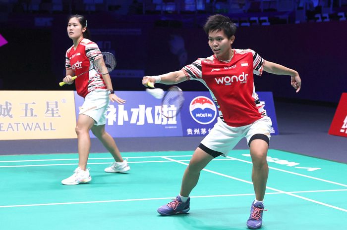 Ganda Putri Indonesia, Siti Fadia dan Lanny Tria Mayasar. (Dok: Badminton Indonesia)