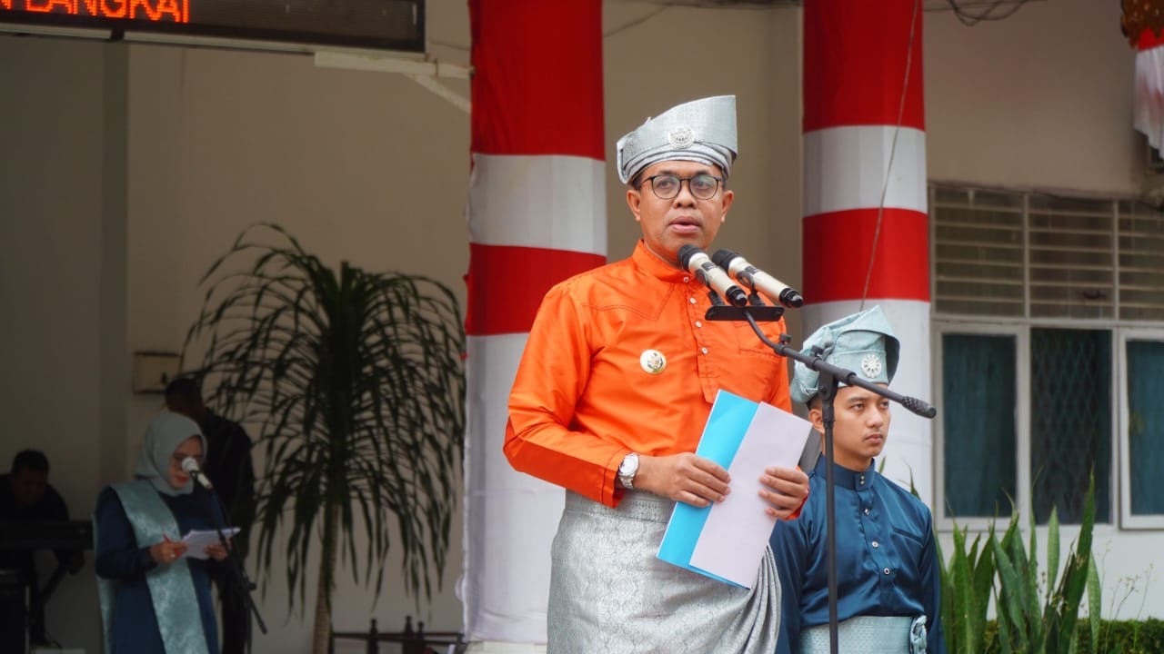 Faisal Hasrimy saat menjabat Pj Bupati Langkat.(Istimewa/Sumut Pos)