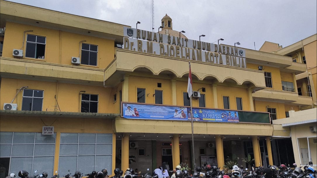 Gedung RSUD Djoelham Binjai di Jalan Sultan Hasanuddin, Binjai Kota.Teddy Akbari/Sumut Pos