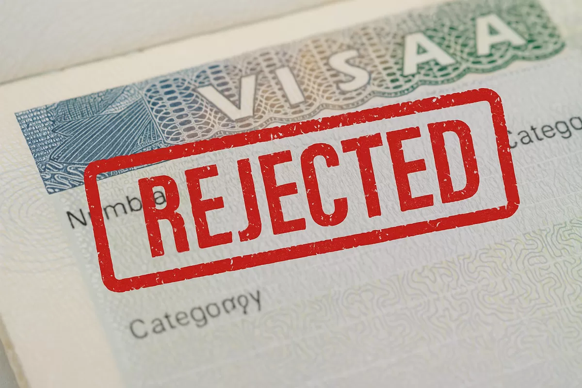Ilustrasi visa ditolak. (Dok: jawapos.com)