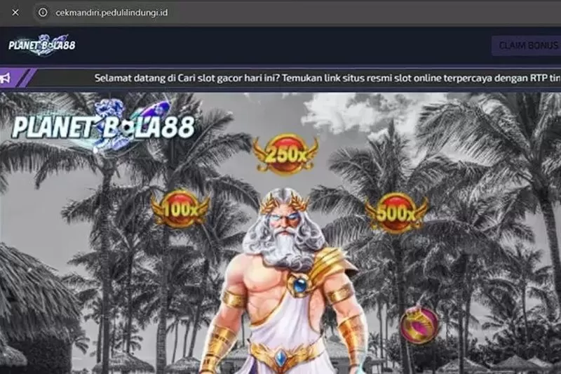 Situs PeduliLindungi berubah jadi Situs Judi Online.