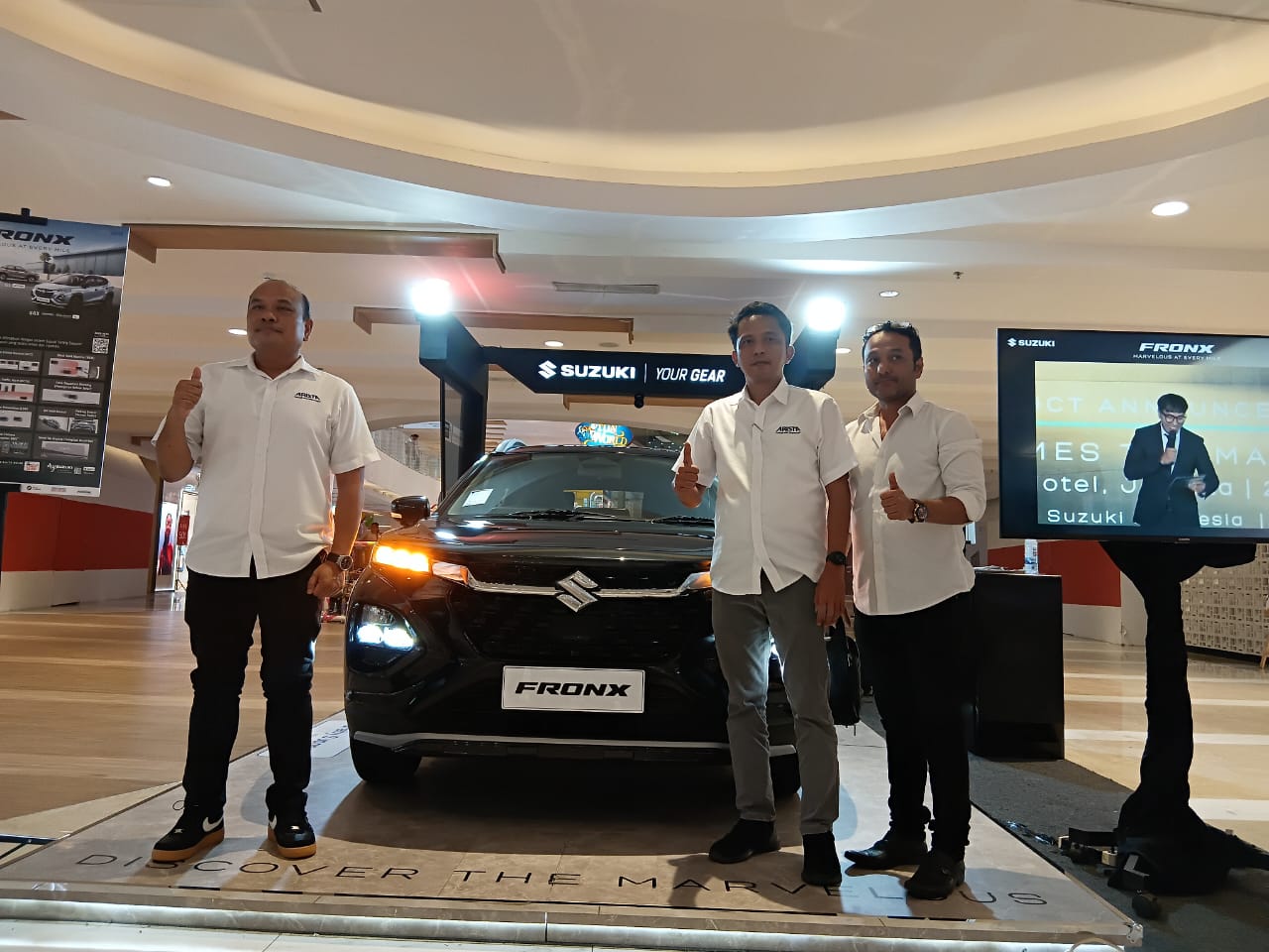 PELUNCURAN: Suzuki Fronx Resmi Meluncur di Medan. FOTO: ISTIMEWA/SUMUT POS