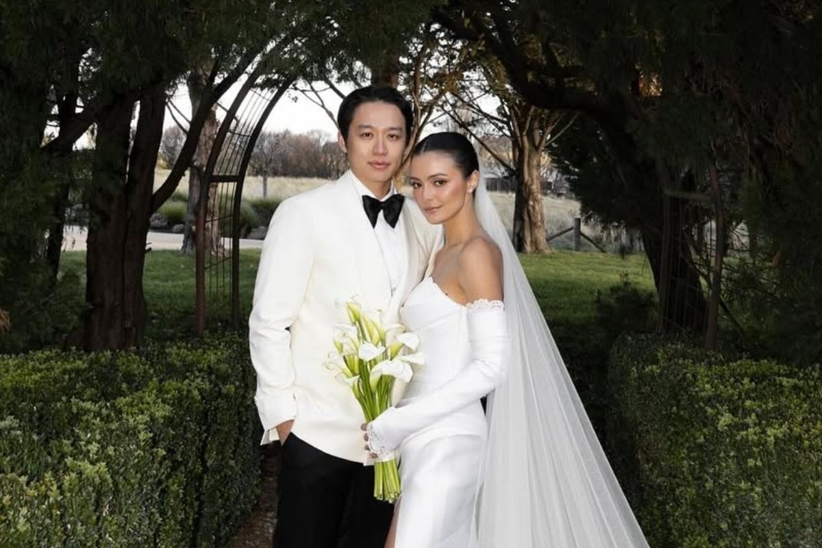 Amanda Rawles dan Adriel Susanteo menikah di Australia. (Dok: instagram)