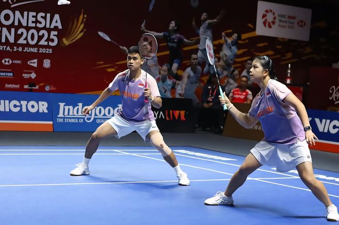 Ganda Campuran Indonesia, Jafar Hidayatullah dan Felisha. (Dok: Badminton Indonesia).