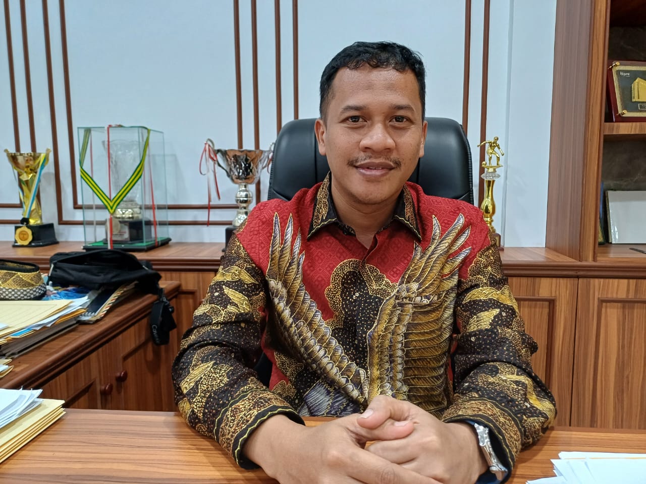 Plt Dirut PUD Pasar Kota Medan, Imam Abdul Hadi. Foto Markus Pasaribu/Sumut Pos