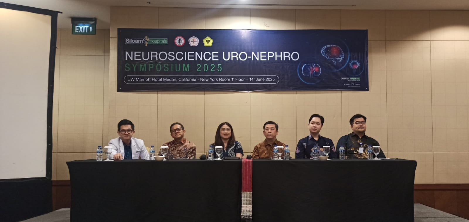 Siloam Training Center sukses menyelenggarakan simposium medis nasional bertajuk &ldquo;Siloam Neuroscience & Uro-Nephro Symposium 2025&rdquo;. foto: JUlaika/Sumut Pos