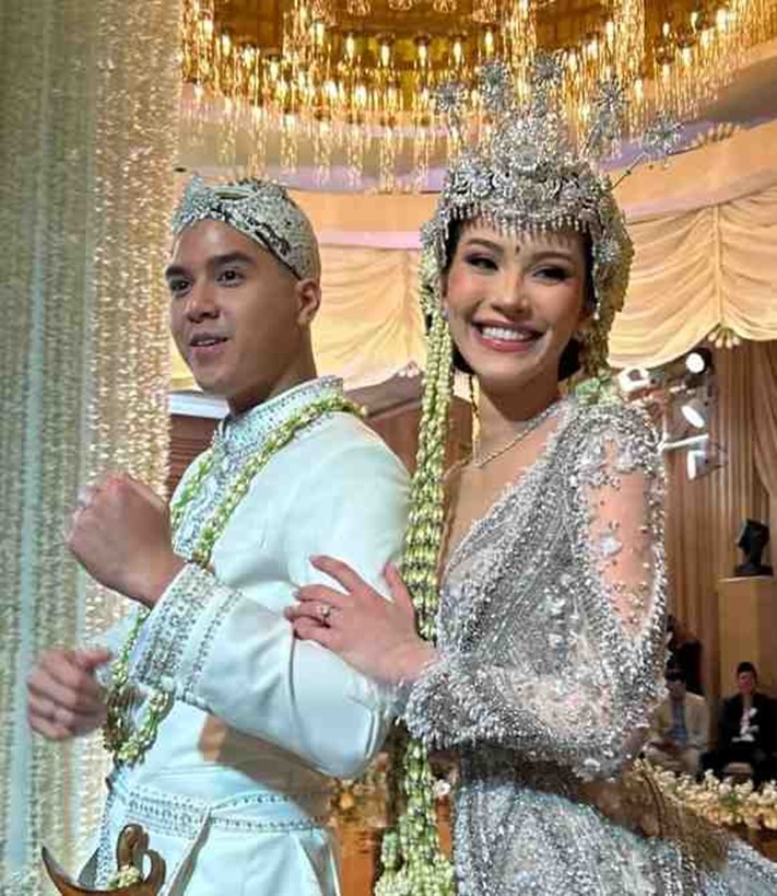 Al Ghazali dan Alyssa Daguisse. Foto: Jawa Pos/Sumut Pos
