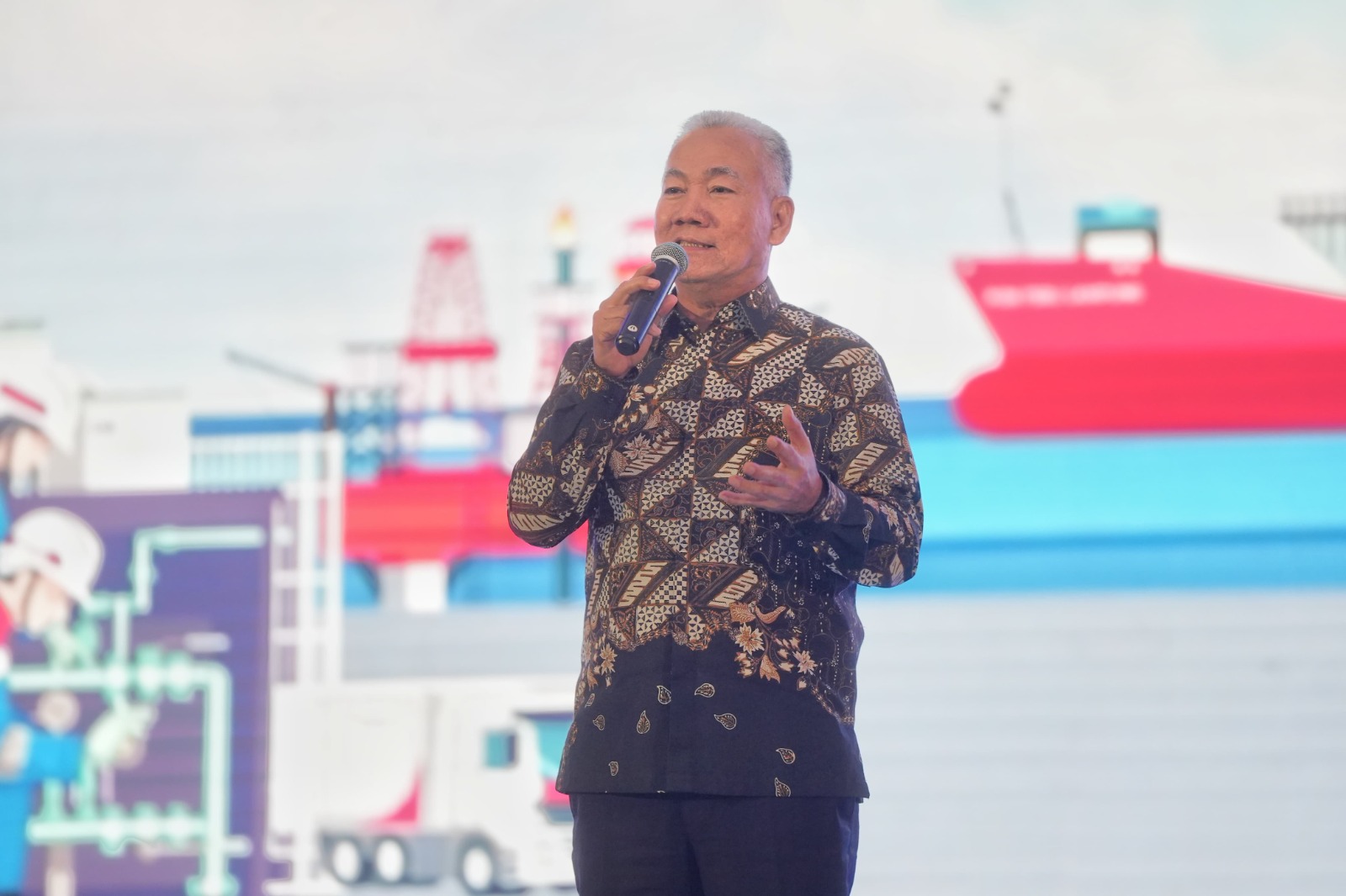 INDUSTRI: Direktur Utama PGN Arief S. Handoko dalam Customer Business Forum dengan pelanggan industri di wilayah SOR II pada Selasa (24/6/2025). (Dok: PGN)