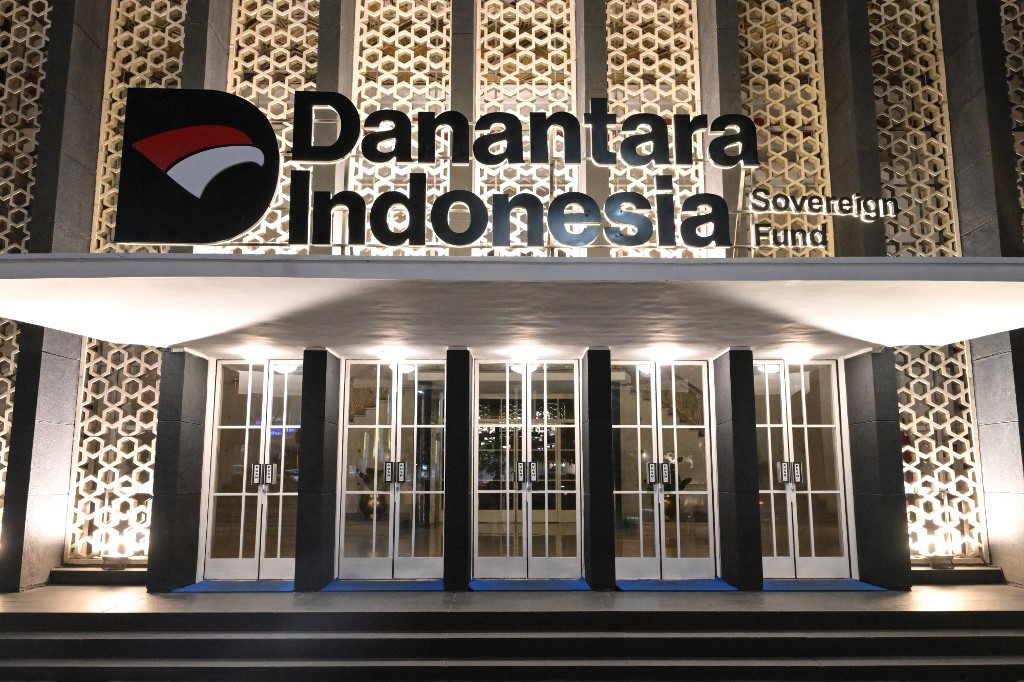 Kantor Danantara di Jalan Gatot Subroto, Jakarta.