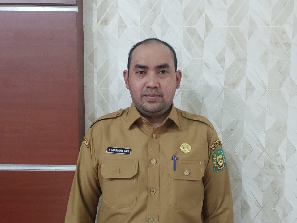 Plt Kepala BKD Langkat, Syafriansyah Nasution.