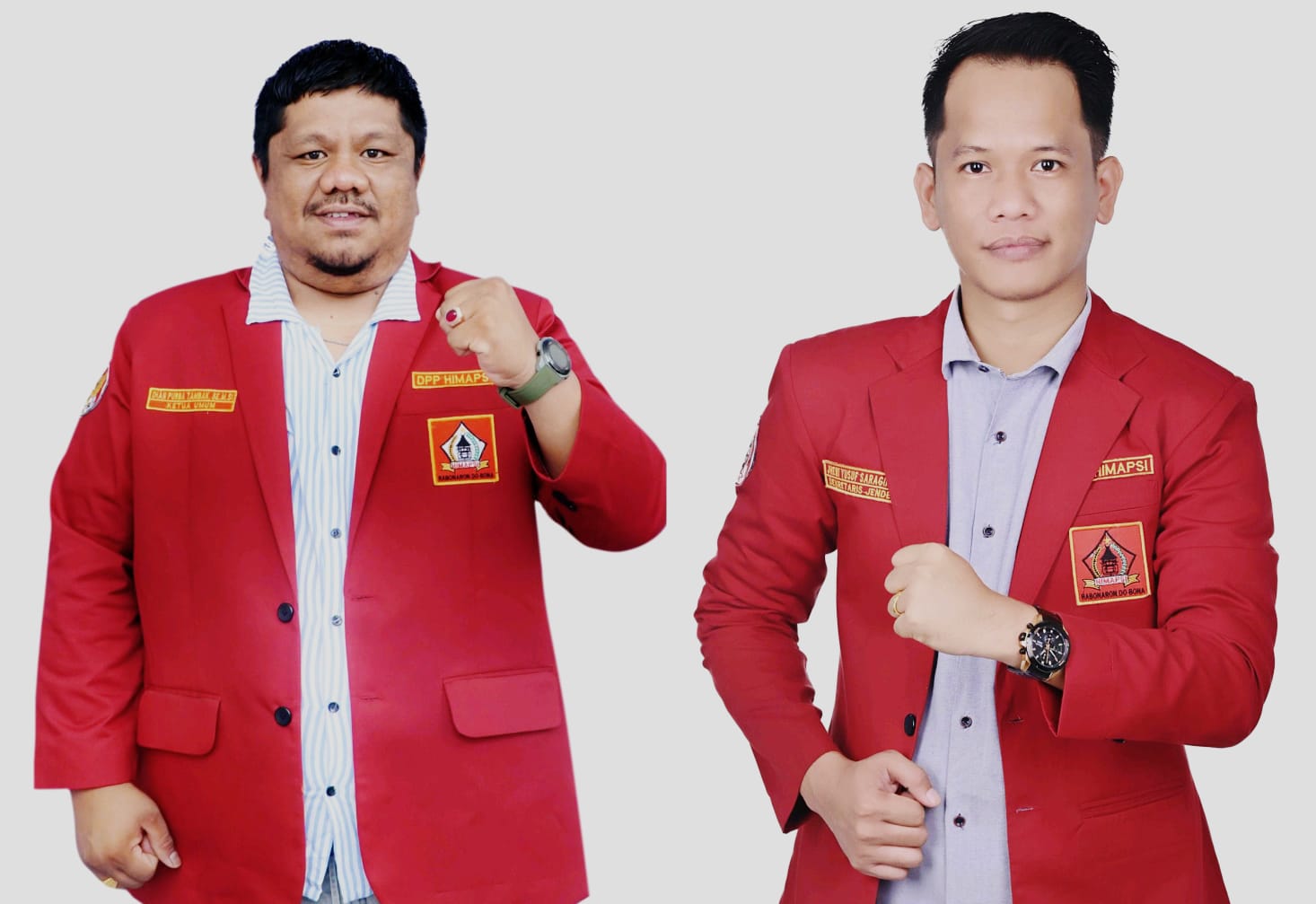 HIMAPSI: Dian G Purba SE MSi (kiri) dan Jheni Yusuf Saragih SPd MPd. (