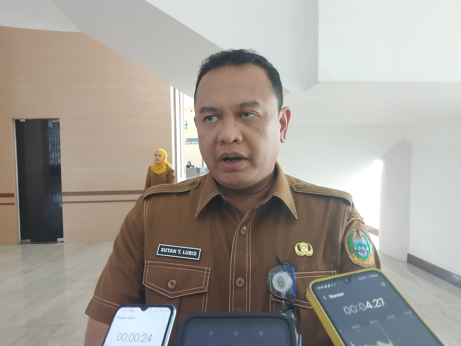 Kepala Badan Kepegawaian (Bapeg) Sumut, Sutan Tolang Lubis