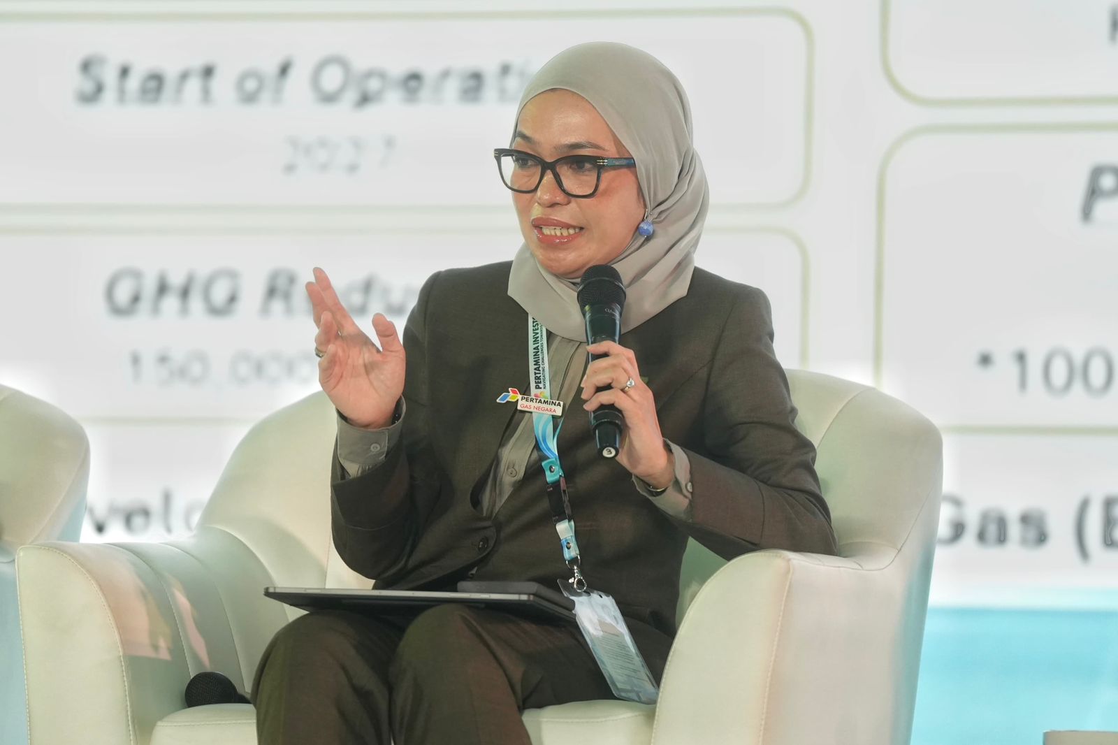 Direktur Strategi dan Pengembangan Bisnis PGN, Rosa Permata Sari. (Dok: PGN)