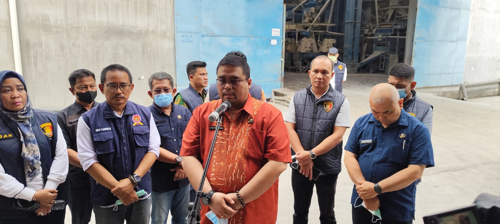 SIDAK: Dinas Perindustrian, Perdagangan dan Energi Sumber Daya Mineral (Disperindag ESDM) Sumut kembali melakukan Inspeksi Mendadak (Sidak) ke beberapa kilang padi yang ada di Kabupaten Deli Serdang